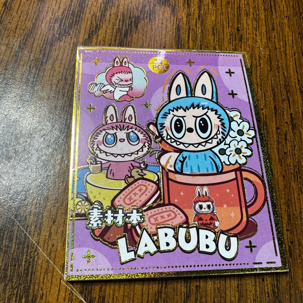 LABUBU Character Sticker Book